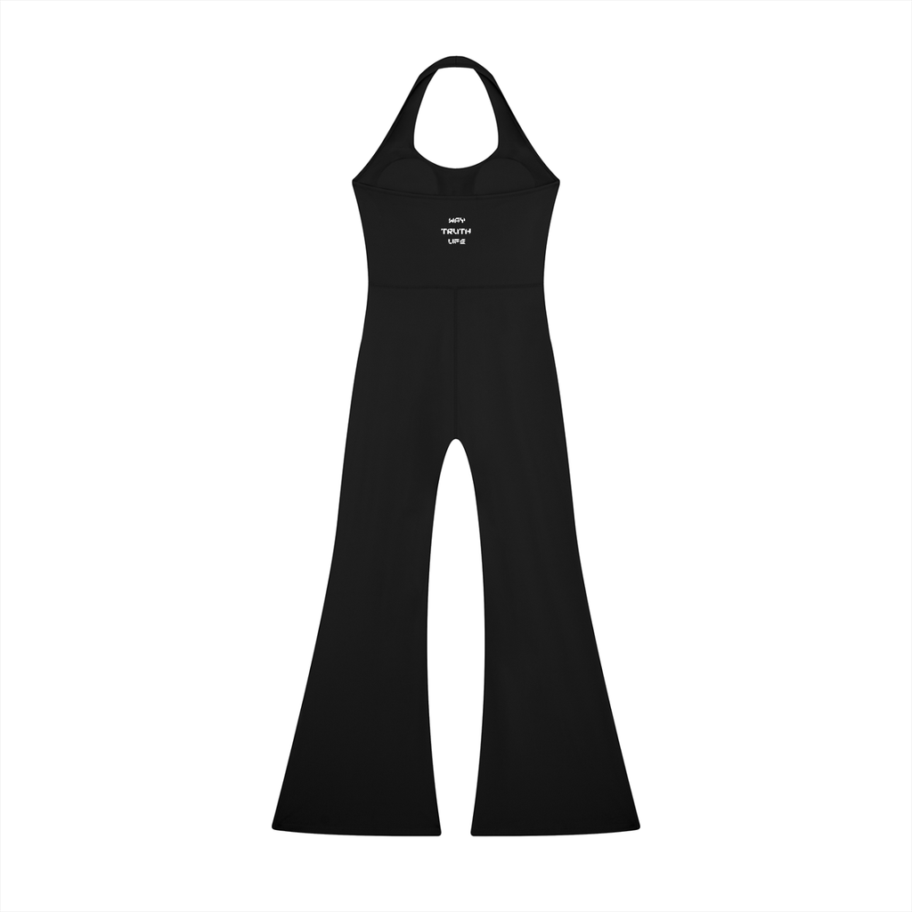 Women’s WTL Halter Flared Jumpsuit