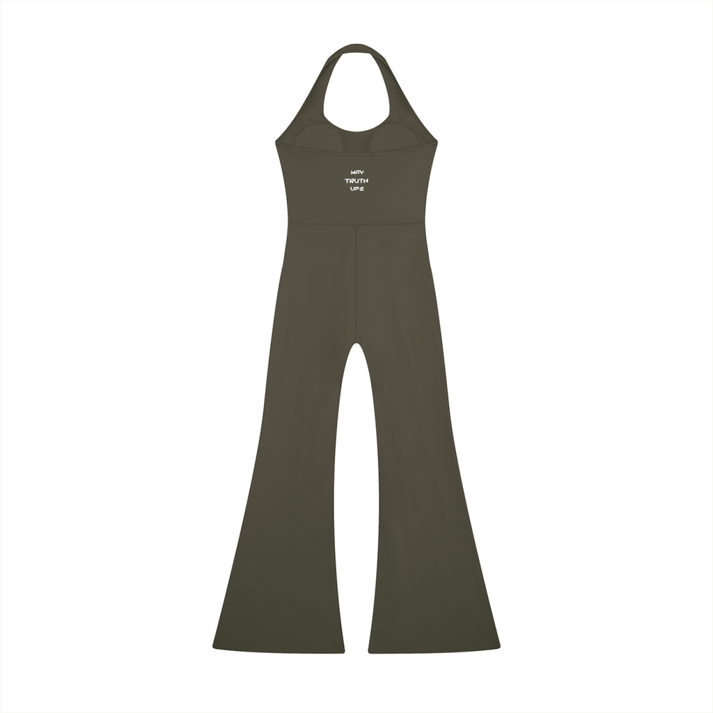 Women’s WTL Halter Flared Jumpsuit