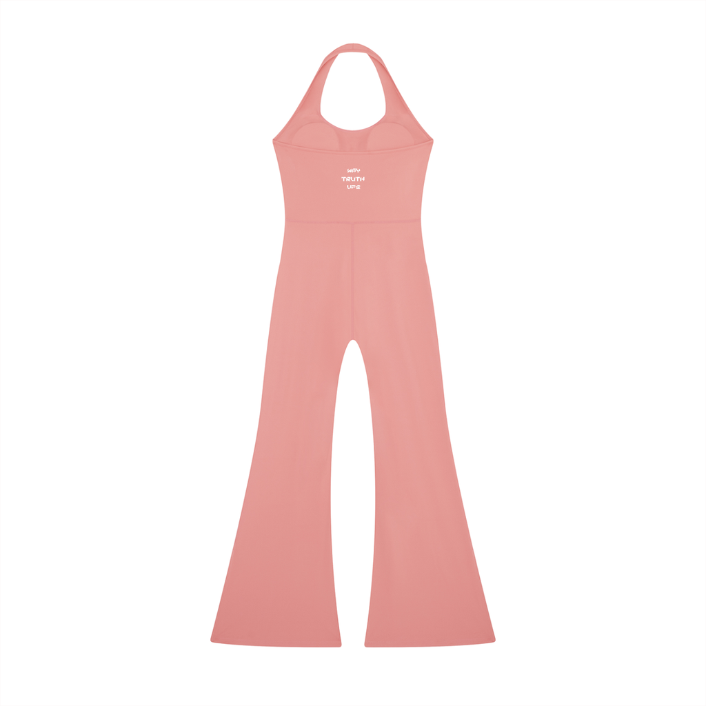 Women’s WTL Halter Flared Jumpsuit