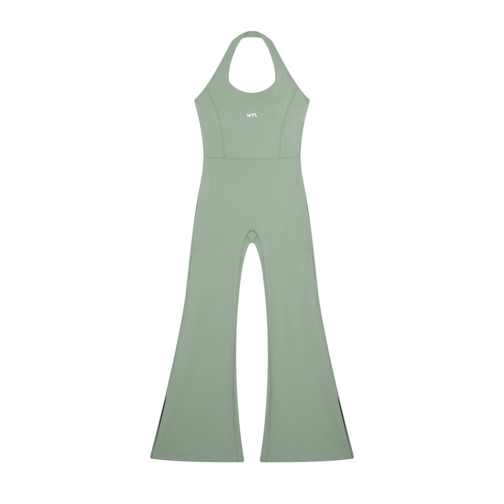 Women’s WTL Halter Flared Jumpsuit