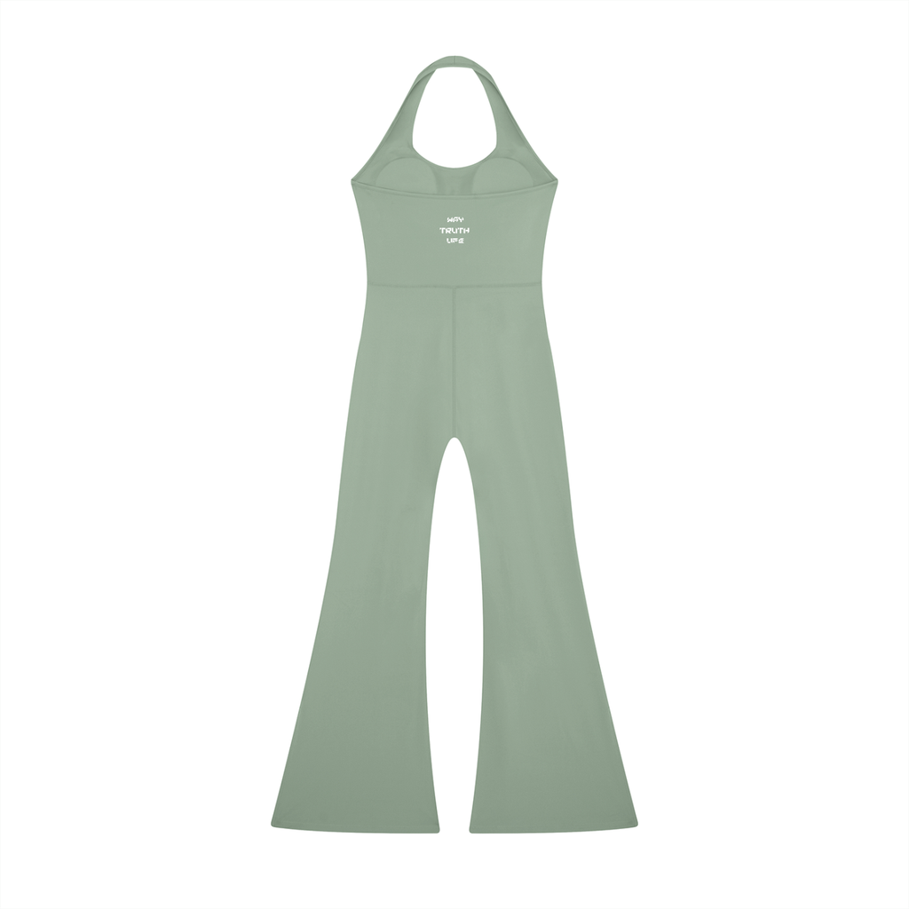 Women’s WTL Halter Flared Jumpsuit